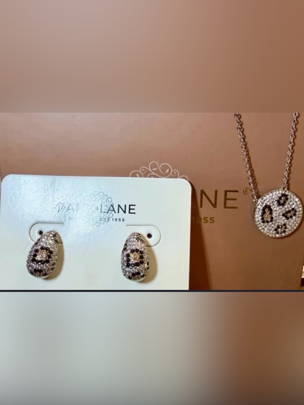 Park Lane Leo Necklace & Earrings Jewelry Set